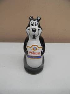 lot 20 image: VINTAGE HAMMS BEER BEAR CERAMARTE 5 FIGURE - NICE - SEE PICTURES