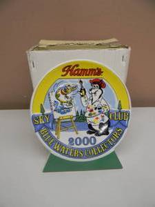 lot 23 image: VINTAGE HAMMS BEAR 2000 SKYBLUE WATERS CLUB COMMEMORATIVE 1 OF 800 PCS - NICE - RARE - SEE PICTURES