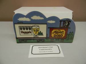 lot 31 image: RARE - VINTAGE HAMMS BEAR 2010 THE HAMMS CLUB BLACK BEAR COMMEMORATIVE - 1 OF 320 - NICE - RARE - SEE PICTURES