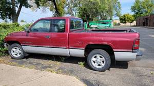 1996 Red Dodge Ram 1500