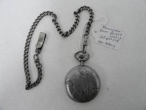 Remington Deer Pocket Watch