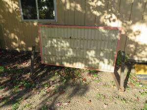 lot 63 image: 2 SIDED LIGHT UP OUTDOOR SIGN (NOT TESTED)
