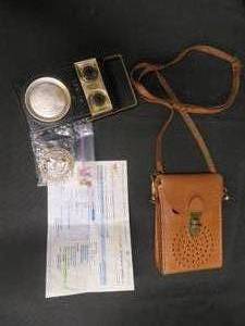 lot 91 image: VINTAGE 1955 ZENITH CLASSIC OWL EYED ROYAL TUBELESS RADIO WITH LEATHER CASE, 2 CAR STEREOS, 6 HATS