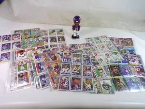 Vikings Football Cards with Michael Bennett Bobblehead