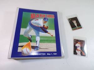 Nolan Ryan 7th No Hitter Set with Binder