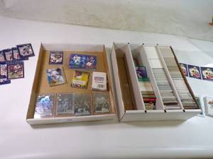 Large Set of Football Cards