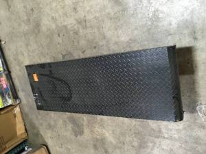 Husky Matte Black Aluminum Low Profile Crossbed Truck Tool Box  costumer returns See Pictures
