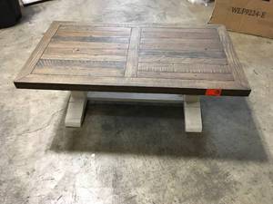 Napa 50 in. White StainReclaimed Natural Large Rectangle Wood Coffee Table by Martin Svensson Home