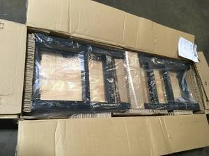 Heavy Duty 72 in. Adjustable Height Workbench in Black by Husky Customer Returns See Pictures
