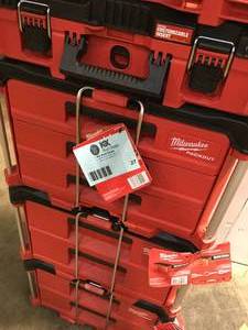 Lot of assorted Milwaukee Packout tool cases  costumer returns see the pictures
