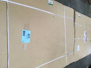 Lot of 2 42 in. H x 96 in W x 48 in. D Overhead Ceiling Mount Garage Rack by Husky