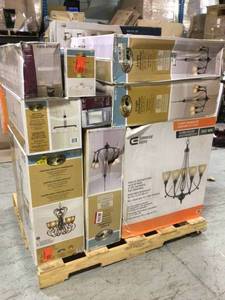 Lot of Assorted Lighting Various Sizes Models and Conditions Orginal Customer Returns See Pics