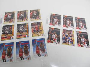 lot 23 image: Lot of Michael Jordan 1991-92 Upper Deck Basketball Cards