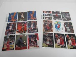 lot 37 image: Lot of Assorted Michael Jordan Basketball Cards