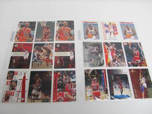 lot 38 image: Lot of Assorted Michael Jordan Basketball Cards
