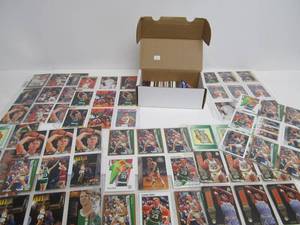 lot 58 image: Large Lot of Assorted Larry Bird Cards