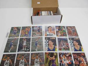lot 71 image: Large Lot of Assorted John Stockton Cards