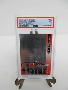 lot 127 image: 1993 Upper Deck Triple Double Michael Jordan #TD2