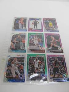 lot 138 image: 2019-20 Hoops Prizm Basketball Cards