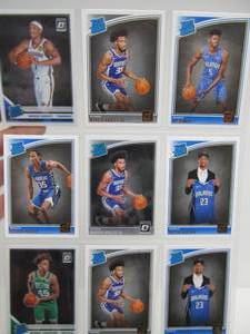 lot 145 image: Lot of Donruss Rated Rookies Basketball Cards