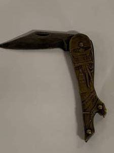 lot 22 image: Drink Nehi High Brass Pocketknife