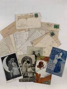 lot 80 image: Early 1900s Postcard Lot