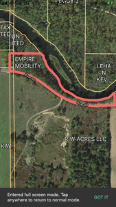 lot 1 image: 2.5 Acre Pine River Front Lot With 700 of Frontage