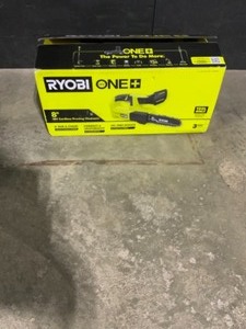 RYOBI ONE 18V 8 in. Cordless Battery Pruning Chainsaw (Tool Only). See Pictures