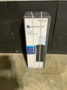 Glacier Bay Matte Black Top Load Water Dispenser. See Pictures