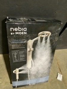 MOEN Nebia 1-Spray 8 in. Dual Shower Head and Handheld Shower Head with Magnetic Dock in Spot Resist Brushed Nickel. See Pictures