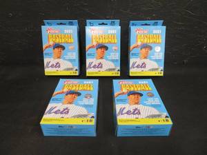 lot 62 image: LOT OF 5 NEW BOXES OF TOPPS 2021 BASEBALL CARDS