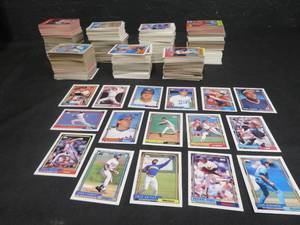 lot 104 image: MASSSIVE LOT OF COLLECTABLE BASEBALL CARDS