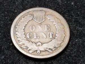 1866 INDIAN HEAD CENT BETTER DATE COIN
