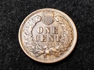 1902 INDIAN HEAD CENT FULL LIBERTY NICE WOODGRAIN TONING