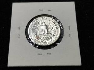 1963-D WASHINGTON QUARTER BU