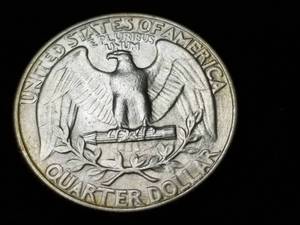 1932 WASHINGTON QUARTER UNC NICE TONING