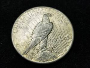 1925 PEACE SILVER DOLLAR