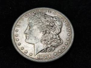1881-S MORGAN SILVER DOLLAR