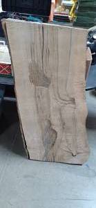 lot 23 image: wood Slab 48 X 24 X 2.5...