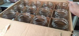 lot 41 image: Large Qty of Canning Jars and Lids ...