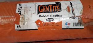 lot 53 image: GenTite Rubber Roofing Black 60Mi...