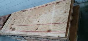 lot 55 image: (5) Sheets of Plywood 36 X 95
