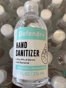 NEW Hand Sanitizer Unscented and Moisturizing 8oz (91 Total)