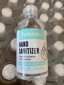 NEW Hand Sanitizer Unscented and Moisturizing 8oz (103 Total)