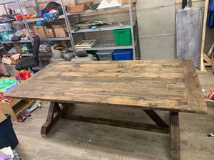 Hand Crafted Farm House Table 90 x 44