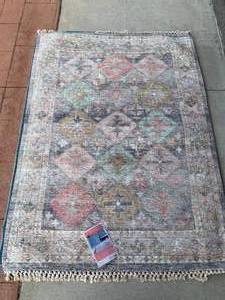 NEW Geometric Printed Tile Persian Rug - Opalhouse 5 X 7