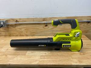 lot 68 image: RYOBI 40V 110 MPH 525 CFM Cordless Battery Variable-Speed Jet Fan Leaf Blower (Tool Only)