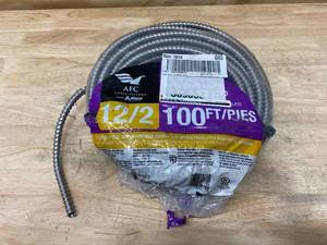lot 38 image: AFC CABLE SYSTEMS 122 x 100 ft. Solid MC Lite Cable