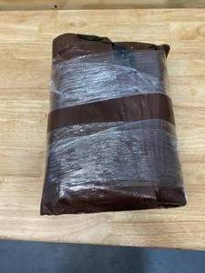 lot 91 image: 10 x 12 Heavy Duty Tarp (brown)