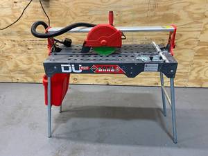 lot 11 image: RUBI 8 in. 120-Volt Tile Saw DU EVO 26 in.